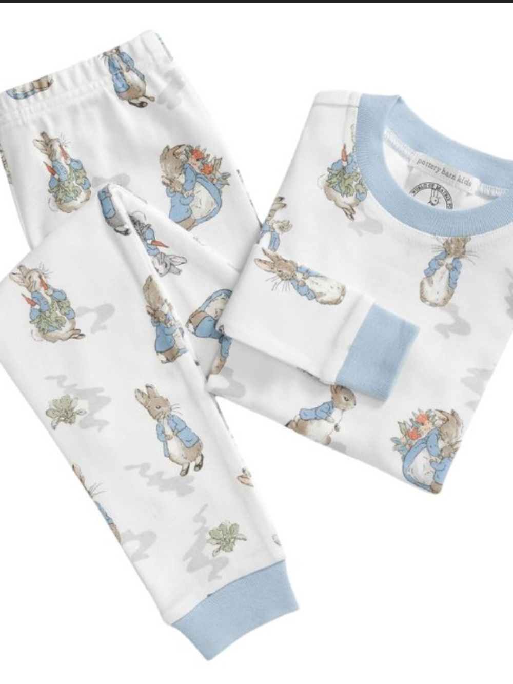 Potter Barn Peter Rabbit Pajama Set